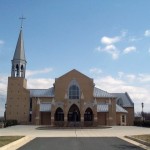 Outside Church